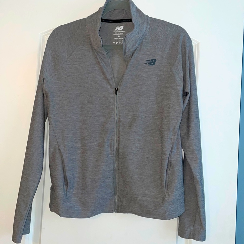 New Balance Fitted Full Zip SZ MED